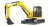 BRUDER ekskavatorius CAT Mini, 2466 