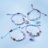 TOTUM FROZEN kūrybinis rinkinys Letter Bracelets, 681460 