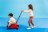 YVOLUTION paspirtukas YGlider Luna, raudonas, 101266 101266