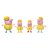 PEPPA PIG figūrėlių rinkinys Pepa šeima, 4 vnt.,  asort., F21715L0 F21715L0