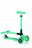 GLOBBER paspirtukas Junior Foldable Light, tamsiai žalias, 437-107 437-107
