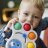 BABY EINSTEIN barškutis - kramtukas Octo-Push Bubble Pop, 12684 12684-6-MEWW-YW2