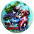 JONH vinilinis kamuolys AVENGERS, 230mm, 50549 