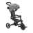 GLOBBER triratukas Explorer Trike 4in1,juodas-pilkas, 732-120 