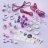 TOTUM DISNEY MINNIE MOUSE kūrybinis rinkinys Letter & Charm Bracelets, 580176 580176