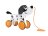 HAPE traukiamas šuniukas Dalmatian, E0368A 