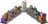 76444 LEGO® Harry Potter™ Skersinio skersgatvio burtininkų parduotuvės 
