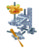 CLEMENTONI SCIENCE & PLAY BUILD konstruktorius Helicopter, 220 dalių, 75160 