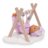 LULLABABY lėlių žaidimų kilimėlis su kabinamais žaislais, LBY7639Z 