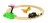 BRIO WORLD dinozaurų nuotykių rinkinys Dinosaur Circle Set, 36098 
