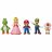NINTENDO 5" Super Mario figūrėlių rinkinys, 5 vnt., 400904 400904