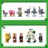 21596 LEGO® Minecraft® Evokeris ir kaimo užpuolimas 