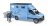 BRUDER MB Sprinter gyvūnų vežėjas su arkliu, 02674 02674