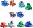 PJ MASKS mašinėlių su figūrėlėmis rinkinys, asort., F26495L0 F26495L0