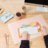 PUSHEEN pelės kilimėlis Sushi Roll vegan leather, MGGEPU06 