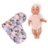 LULLABABY lėlė kūdikis ir vystykle, LBY7304Z 