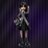 MONSTER HIGH X WEDNESDAY lėlė Trečiadienė juoda suknele, HXJ03 