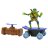 TMNT nuotolinio valdymo riedlentė su figūrėle Half Pipe Leonardo, 71034 71034