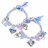 NEBULOUS STARS kūrybinis rinkinys Best Friend Bracelets, 11117 11117