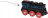 BRIO RAILWAY traukinys su pakraunamu varikliu ir USB kabeliu, 33599 33599