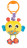 PLAYGRO pakabinamas žaislas Wiggly Bertie Bee, 0186972  0186972