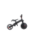 GLOBBER triratukas Explorer Trike 4in1,juodas-pilkas, 732-120 