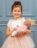 LULLABABY lėlė su šviesiai rožiniais marškinėliais, LBY7270Z 