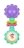 PLAYGRO barškutis Twisting Barbell, 4088758 