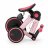 KINDERKRAFT triratukas 4Trike, rožinis, KR4TRI00PNK0000 KR4TRI00PNK0000