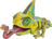 MAKEBUG 3D popierinė delionė Chameleon, MB-D-0050 