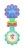 PLAYGRO barškutis Twisting Barbell, 4088758 