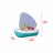 BB JUNIOR vonios žaislas - burlaivis Splash 'N Play, 16-89022 16-89022