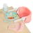 LULLABABY lėlės kėdutė su užsegimu ir priedais, LBY7700Z 