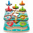 HAPE Dėlionė besisukantys oro balionai, E1623 E1623