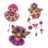NEBULOUS STARS kūrybinis rinkinys Window Charms, 11030 