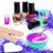 BARBIE kūrybinis nagų lakų rinkinys, 97982 97982