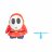 NINTENDO 4" Super Mario figūrėlė, asort., 411774-6-GEN 411774-6-GEN