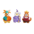 LI'L WOODZEEZ Royal Friends Juokdarys, Burtininkas ir Princas rinkinys, WZ6844D 