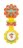 PLAYGRO barškutis Twisting Barbell, 4088758 