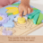 FISHER PRICE medinė dėlionė gėlės, HXT97 