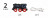 BRIO RAILWAY traukinys su pakraunamu varikliu ir USB kabeliu, 33599 33599