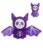 KEEL TOYS Pliušinis šikšnosparnis 13cm asort., EH3880 
