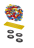PLUS PLUS konstruktorius Herojų automobilis 200, 4259 