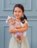 LULLABABY lėlė kūdikis su gėlių suknele, LBY7303Z 