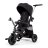 KINDERKRAFT EASYTWIST triratukas, juodas, KREASY00BLK0000 