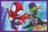CLEMENTONI dėlionė Spidey and His Amazing Friends, 6 kubai., 40661 