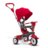 SmarTrike Breeze Plus triratukas, raudonas, 6653500 