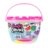 COMPOUND KINGS slaimas Butter Cloudz Swirls Large Rainbow Cotton Candy, WC11051712CKINT 