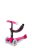MICRO paspirtukas Mini2Grow Deluxe Magic LED Pink, MMD359 