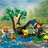 60412 LEGO® City 4x4 Ugniagesių Visureigis Su Gelbėjimo Valtimi 